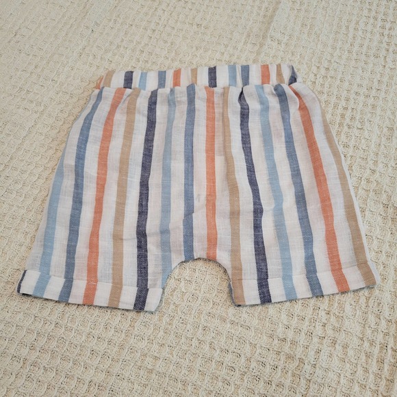 Striped linen shorts - Picture 5 of 5
